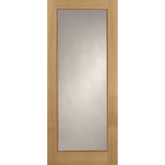 Oak Wiltshire 1 Light Clear Glazed Prefinished